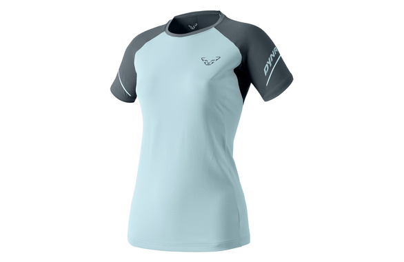 Koszulka Dynafit Alpine Pro S/S Tee damska niebiesko-szara