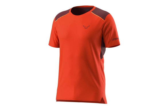 Koszulka Dynafit Sky Shirt pomarańczowa męska