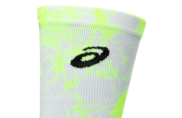 Skarpety Asics Performance Run Socks Crew szaro-zielone