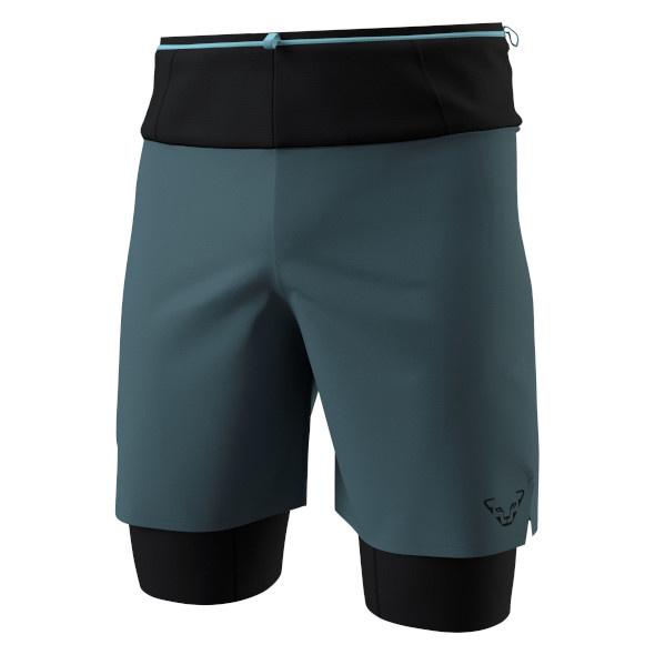 Spodenki Dynafit Ultra 2-in-1 Shorts szaro-czarne męskie SS26