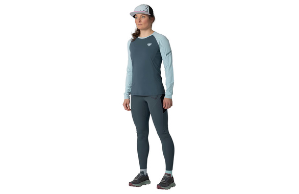 Koszulka Dynafit Alpine Pro Long Sleeve damska granatowo-niebieska