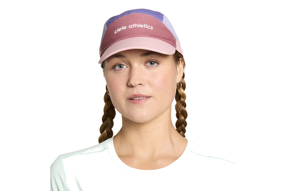 Czapka Ciele FSTCap SC - Field IconicSL DecoRose LightGrape różowo-fioletowa SS25