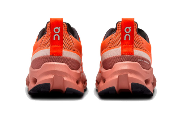 Buty On Cloudsurfer Trail damskie czerwone AW24