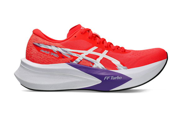 Buty Asics Magic Speed 4 biało-czerwone męskie AW25