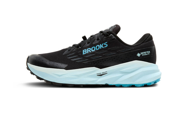 Buty Brooks Cascadia 19 z membraną G-TX (wodoodporne) damskie czarno-niebieskie damskie AW25