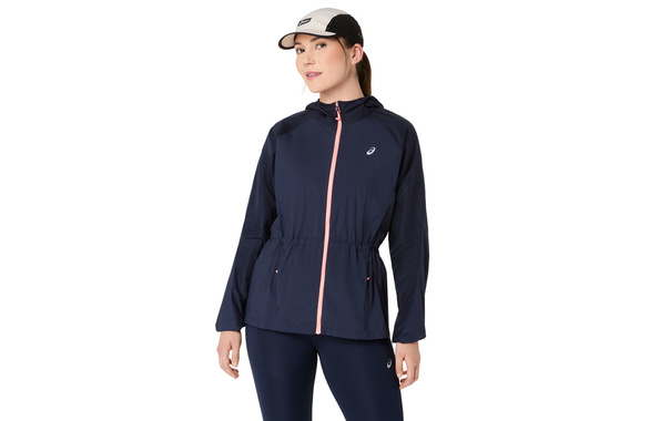 Kurtka Asics Road Packable Jacket damska granatowa