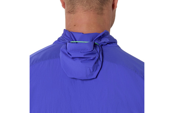 Kurtka Asics Road Packable Jacket kobaltowa męska 