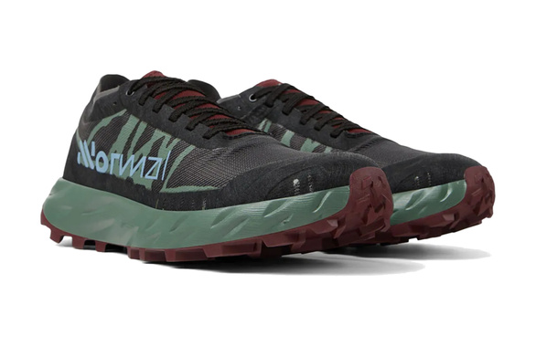 Buty NNormal Kjerag Brut czarno-zielone męskie AW25
