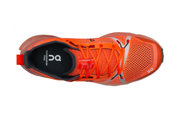 Buty On Cloudsurfer Trail czerwone męskie AW24