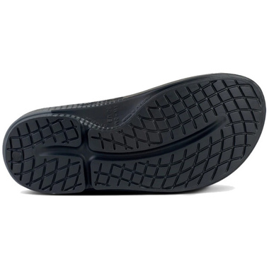 Klapki regeneracyjne Oofos OOahh Sport Black Matrix czarne męskie