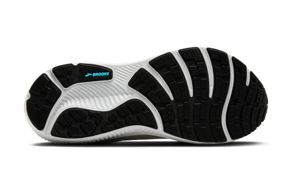 Buty Brooks Ghost 17 z membraną G-Tx (wodoodporne) damskie kremowo-niebieskie AW25