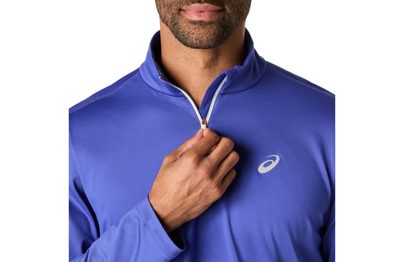 Bluza Asics Core Ls 1/2 Zip Winter Top niebieska męska