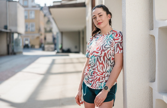 Koszulka Asics Road All Over Print SS Top kolorowa