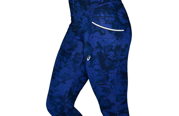 Legginsy Asics Road Lite-Show Tight damskie granatowe