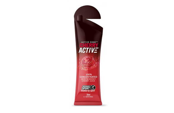 Zestaw koncentratów soku z cierpkiej wiśni Active Edge Cherry Active Shot 24 x 30 ml