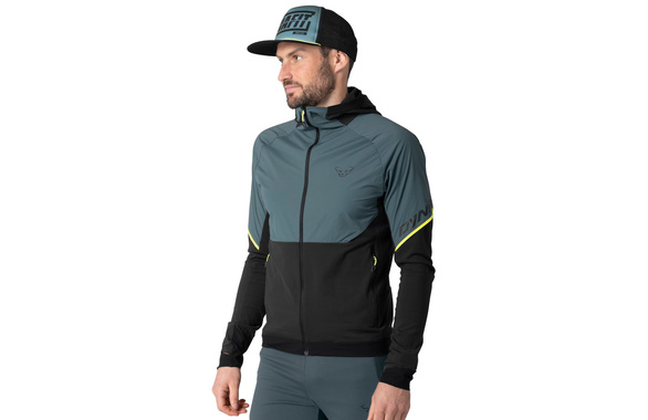 Kurtka Dynafit Alpine Hybrid Jacket szaro-czarna męska