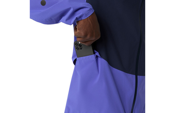 Kurtka Asics Metarun Legend Jacket granatowo-fioletowa męska