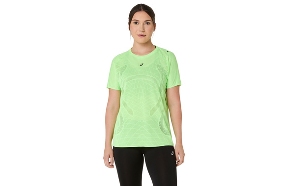 Koszulka Asics Metarun SS Top damska zielona