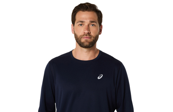 Koszulka Asics Core Ls Top granatowa męska AW25