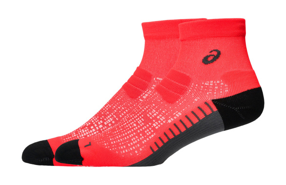 Skarpety Asics Performance Run sock quarter czerwone