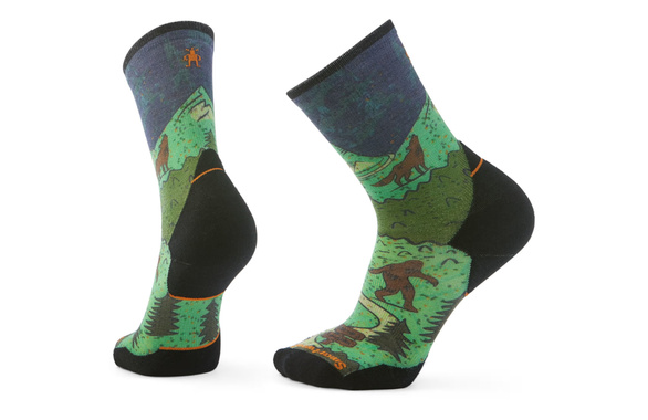 Skarpety Smartwool Trail Run Targeted Cushion Neature Print Crew Socks