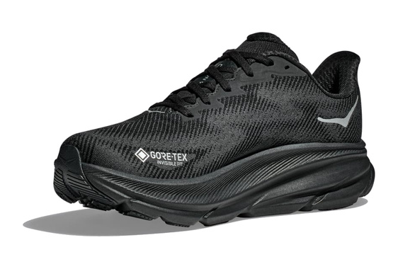 Buty Hoka Clifton 9 z membraną G-TX (wodoodporne) damskie czarne (BBLC) AW25