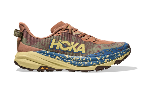 Buty Hoka Speedgoat 6 brązowo-żółte (MPLC) męskie AW25