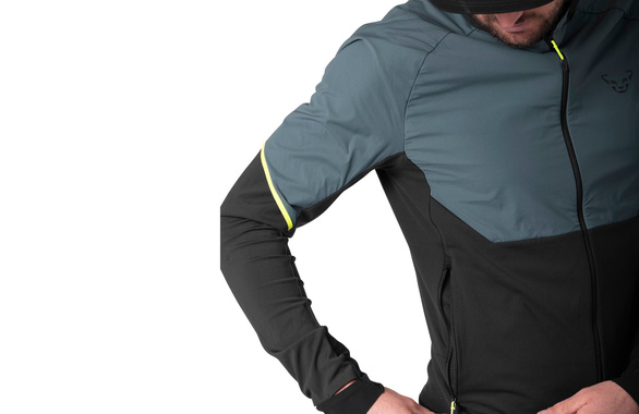 Kurtka Dynafit Alpine Hybrid Jacket szaro-czarna męska