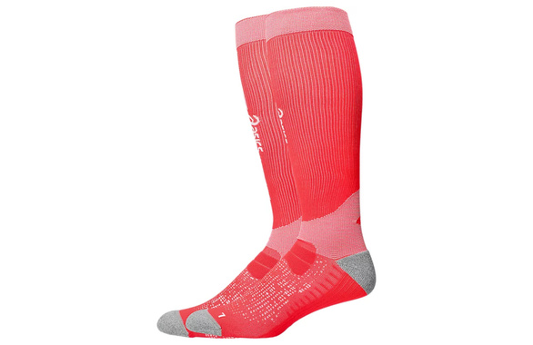 Skarpety Asics Performance Run Compression Socks czerwone