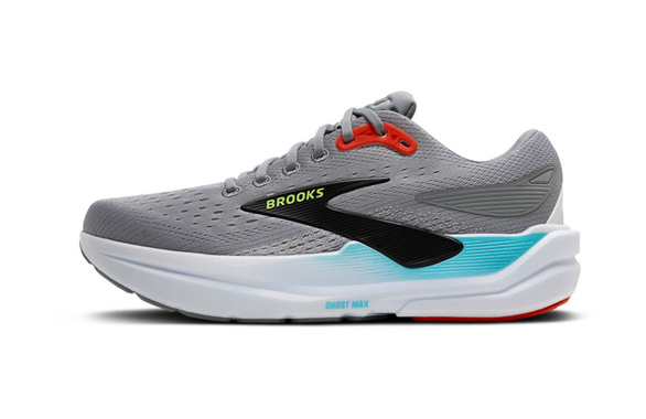 Buty Brooks Ghost Max 3 szare męskie AW25