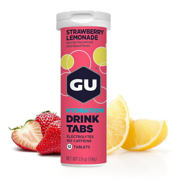 Napój Gu Hydration Drinks Tabs Strawberry Lemonade 55 g truskawka-cytryna