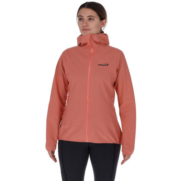 Kurtka przeciwdeszczowa Inov-8 Stormshell Fz v2 damska koralowa