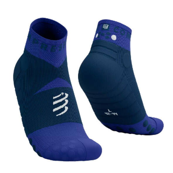 Skarpety Compressport Ultra Trail Socks v2.0 Low niebieskie