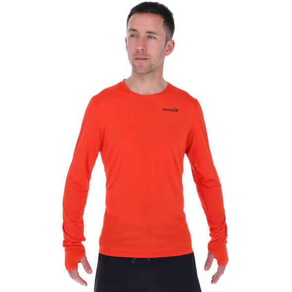 Koszulka Inov-8 Performance LS T-Shirt czerwona męska SS24