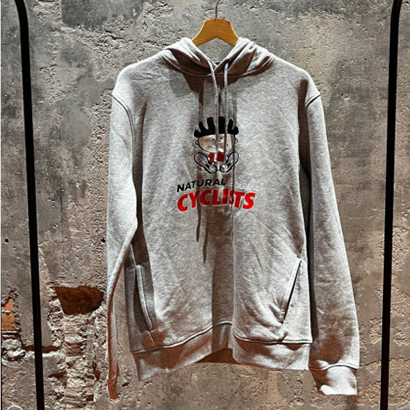 Bluza Natural Born Cyclist szara męska