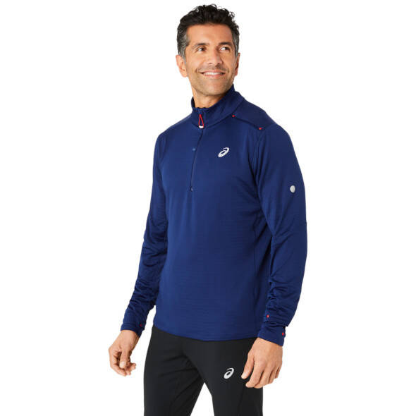Bluza Asics Road Winter 1/2 Zip Mid Layer granatowa męska