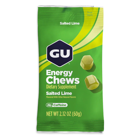 Żelki energetyczne Gu Energy Chews Salted Lime 54 g solona limonka