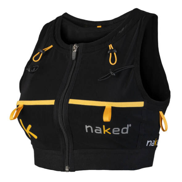 Kamizelka Naked Running Vest High Capacity czarna damska + 2 soft flaski - 3l