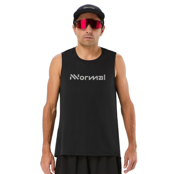 Koszulka NNormal Race Tank czarna męska SS25