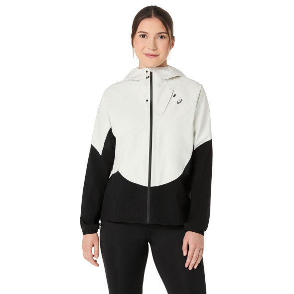 Kurtka Asics Metarun Legend Jacket damska biało-czarna