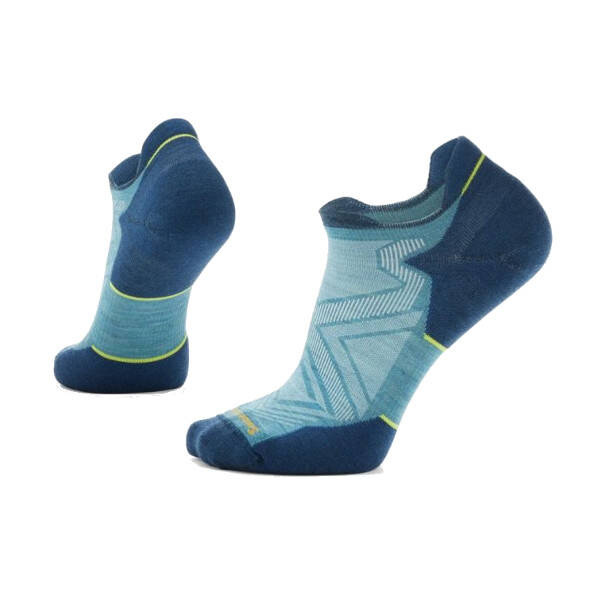 Skarpety Smartwool Run Targeted Cushion Low Ankle Pattern Socks niebiesko-granatowe
