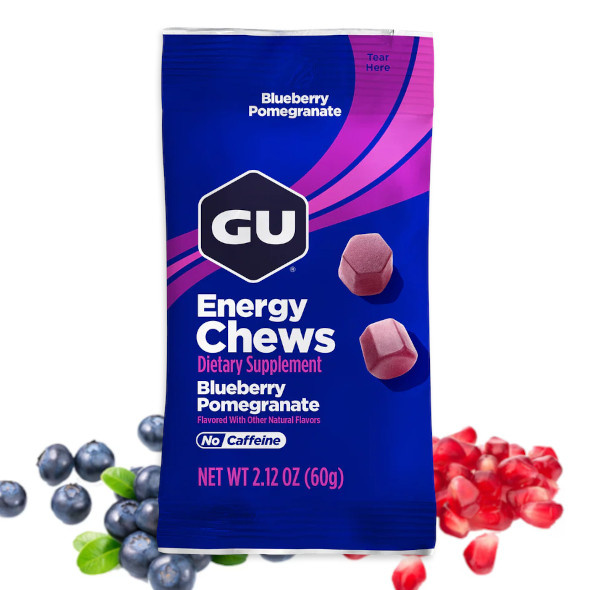 Żelki energetyczne Gu Energy Chews Blueberry Pomegranate 54 g jagoda, granat