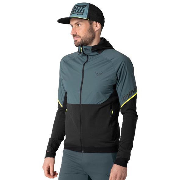 Kurtka Dynafit Alpine Hybrid Jacket szaro-czarna męska