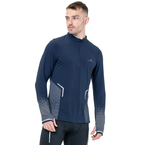 Bluza Ronhill Tech Reflect 1/2 Zip granatowa męska 