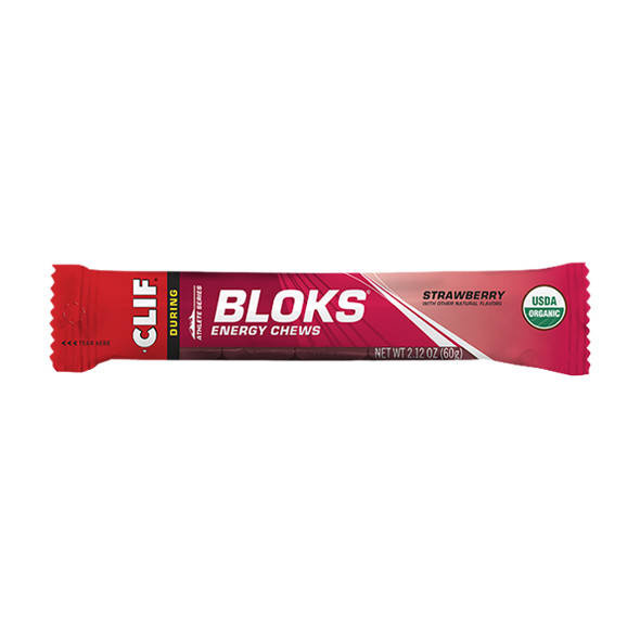 Żelki energetyczne Clif Bloks Energy Chews Strawberry 60 g truskawka