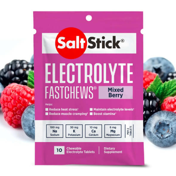 Pastylki do ssania Saltstick 10 szt.  - jagoda