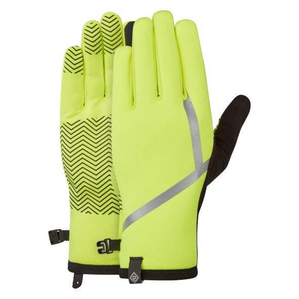 Rękawiczki Ronhill Wind-Block Glove żółto-czarne AW25