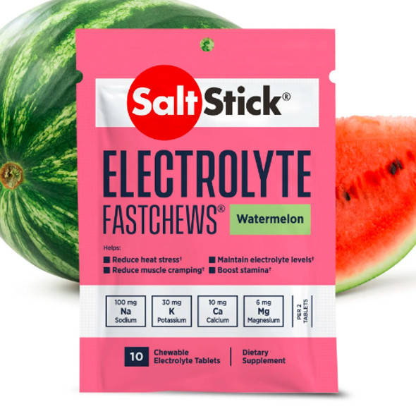 Pastylki do ssania Saltstick 10 szt.  - arbuz