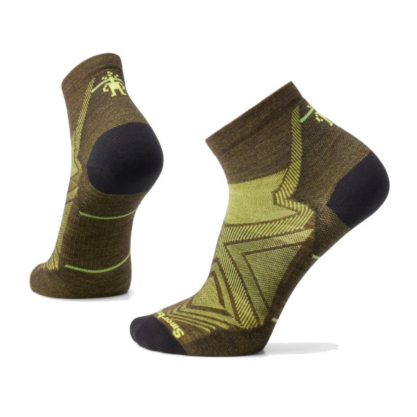 Skarpety Smartwool Run Zero Cushion Ankle zielone