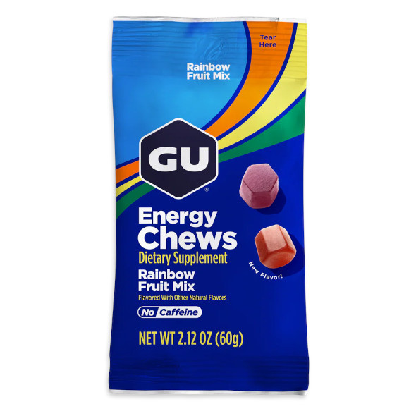Żelki energetyczne Gu Energy Chews Rainbow Fruit Mix 54 g 